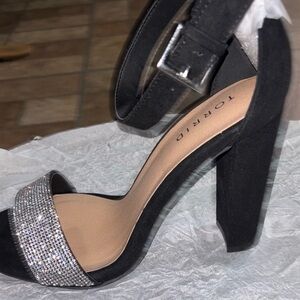 BLACK TORRID HEEL